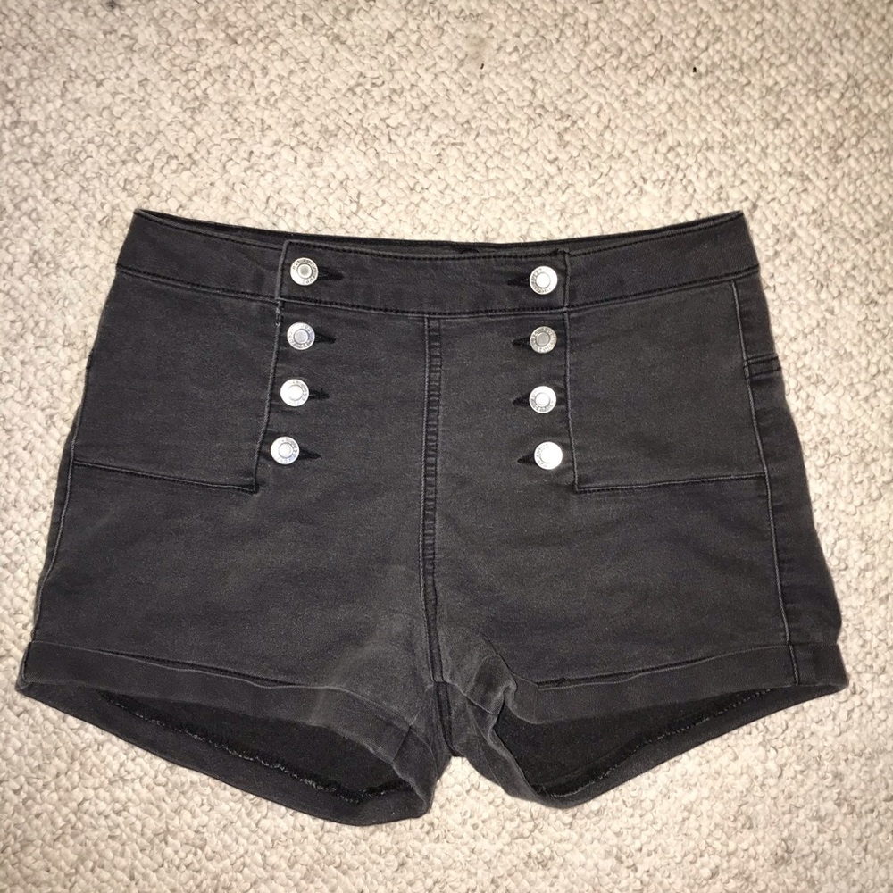high waisted shorts